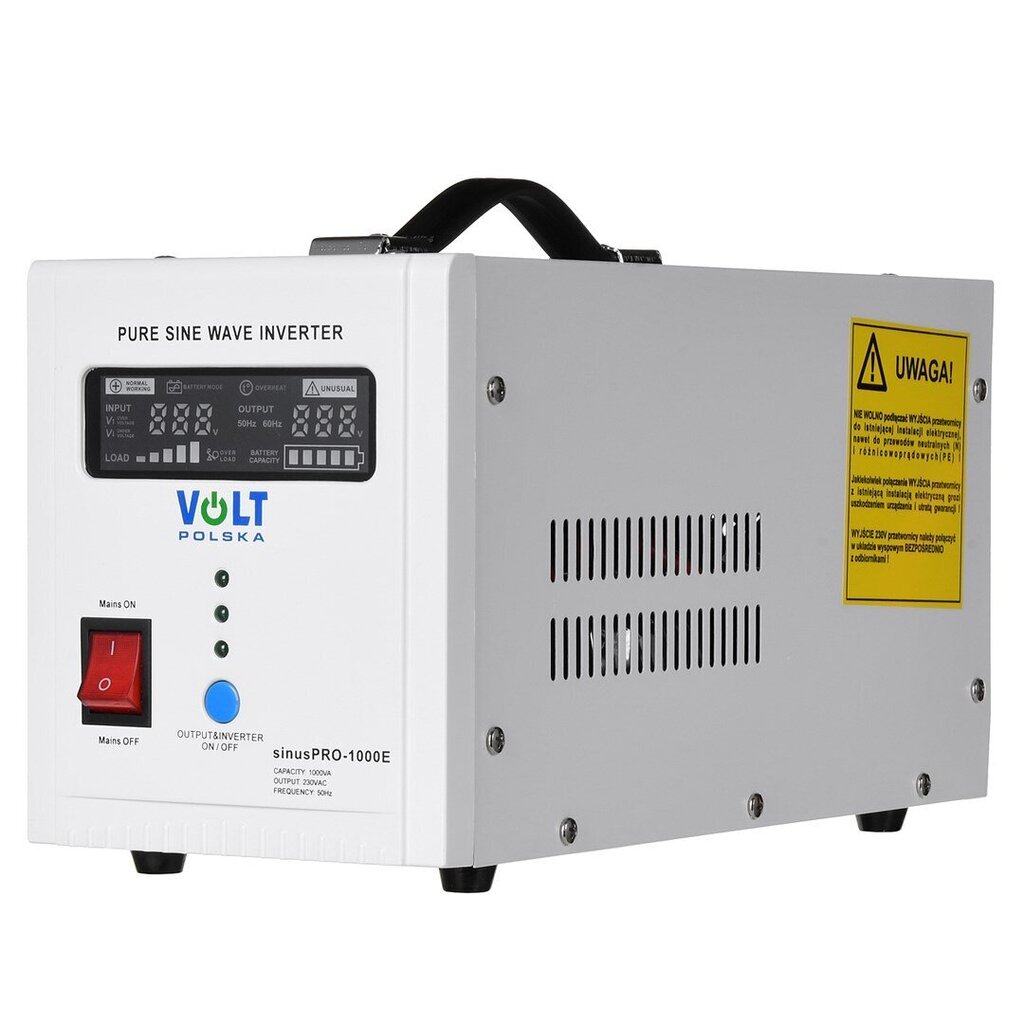 Volt SINUS PRO 1000 E цена и информация | Puhvertoiteallikad (UPS) | kaup24.ee