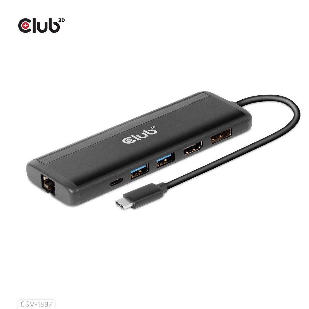 Club 3D CSV-1597 hind ja info | USB jagajad, adapterid | kaup24.ee