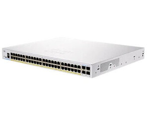 Сетевой коммутатор Cisco CBS250-48PP-4G-EU Управляемый L2/L3 Gigabit Ethernet (10/100/1000), серебристый цена и информация | Коммутаторы (Switch) | kaup24.ee