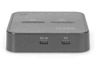 Pistiku replikaator Digitus DA-71545, USB 3.2 Gen 2 (3.1 Gen 2) Type-C цена и информация | Адаптеры и USB-hub | kaup24.ee