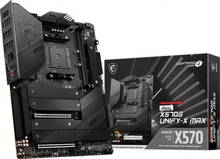 MSI MEG X570S UNIFY-X MAX - motherboard - ATX - Socket AM4 - AMD X570 цена и информация | Материнские платы	 | kaup24.ee