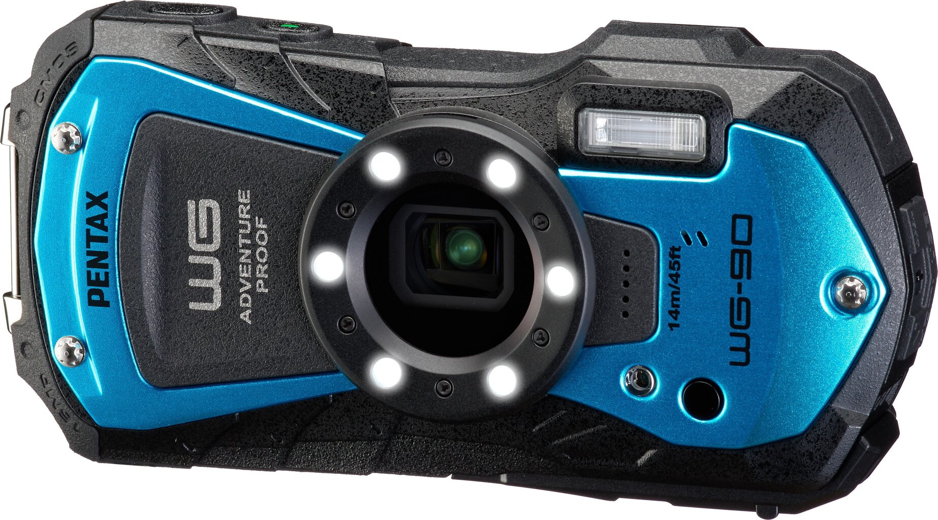 Pentax WG-90, sinine цена и информация | Videokaamerad | kaup24.ee