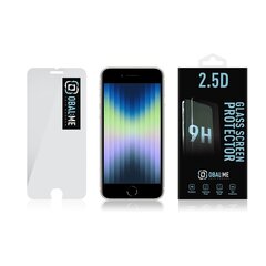 OBAL:ME 5D Glass Screen Protector for Apple iPhone 7|8|SE2020|SE2022 Black цена и информация | Защитные пленки для телефонов | kaup24.ee