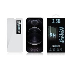OBAL:ME 2.5D Glass Screen Protector for Apple iPhone 12|12 Pro Clear цена и информация | Ekraani kaitsekiled | kaup24.ee