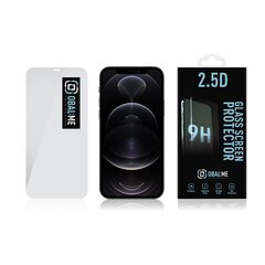 OBAL:ME 2.5D Glass Screen Protector for Apple iPhone 12 Pro Max Clear цена и информация | Защитные пленки для телефонов | kaup24.ee