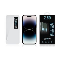 OBAL:ME 5D Glass Screen Protector for Apple iPhone 14 Pro Black цена и информация | Защитные пленки для телефонов | kaup24.ee