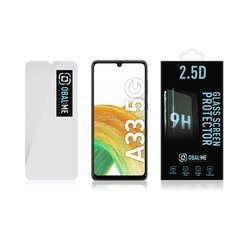 OBAL:ME 2.5D Glass Screen Protector for Samsung Galaxy A33 5G Clear цена и информация | Защитные пленки для телефонов | kaup24.ee