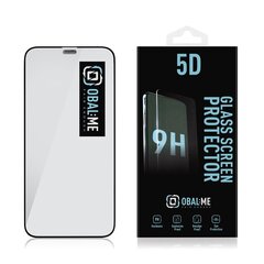 OBAL:ME 5D Glass Screen Protector for Apple iPhone 12 mini Black цена и информация | Защитные пленки для телефонов | kaup24.ee