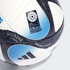 Футбольный мяч Adidas League Ball White Blue HT9015 HT9015/5 цена и информация | Футбольные мячи | kaup24.ee