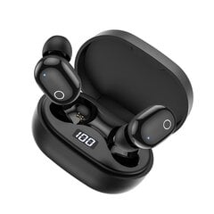 Borofone TWS Bluetooth Earphones BW06 Manner Black цена и информация | Наушники | kaup24.ee