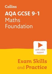 AQA GCSE 9-1 Maths Foundation Exam Skills and Practice: Ideal for the 2024 and 2025 Exams цена и информация | Книги для подростков и молодежи | kaup24.ee