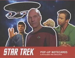 Star Trek Pop-Up Notecards: 10 Notecards and Envelopes цена и информация | Книги об искусстве | kaup24.ee