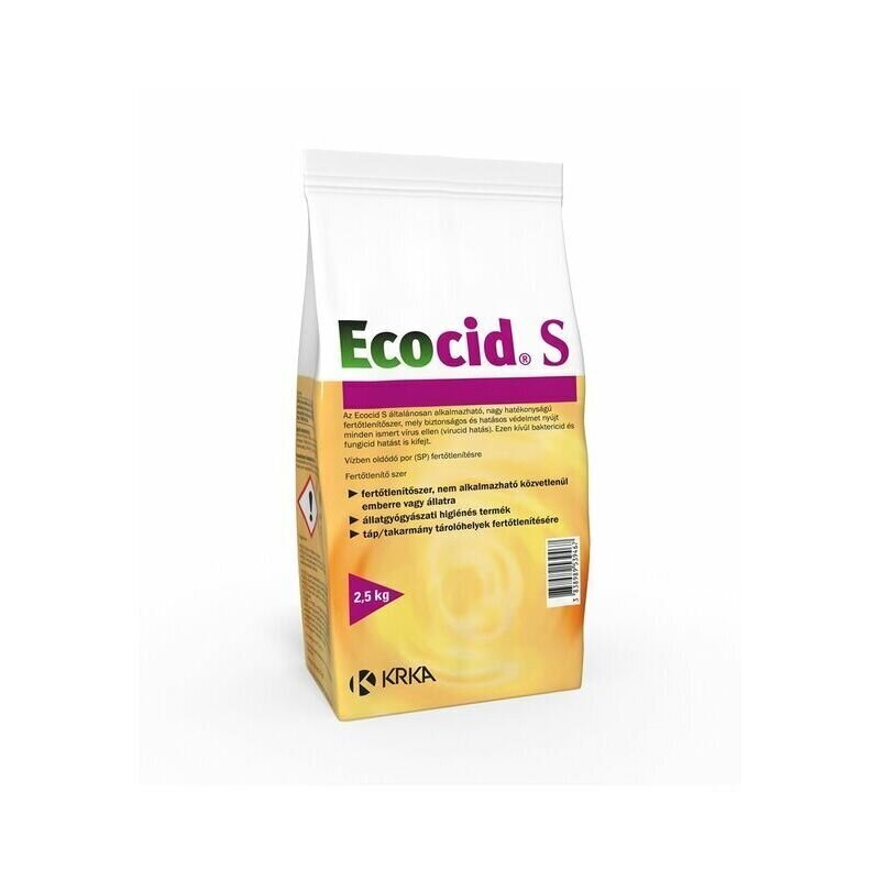 Pindade desinfitseerimisvahend Ecocid, 2.5 kg hind ja info | Hooldusvahendid loomadele | kaup24.ee