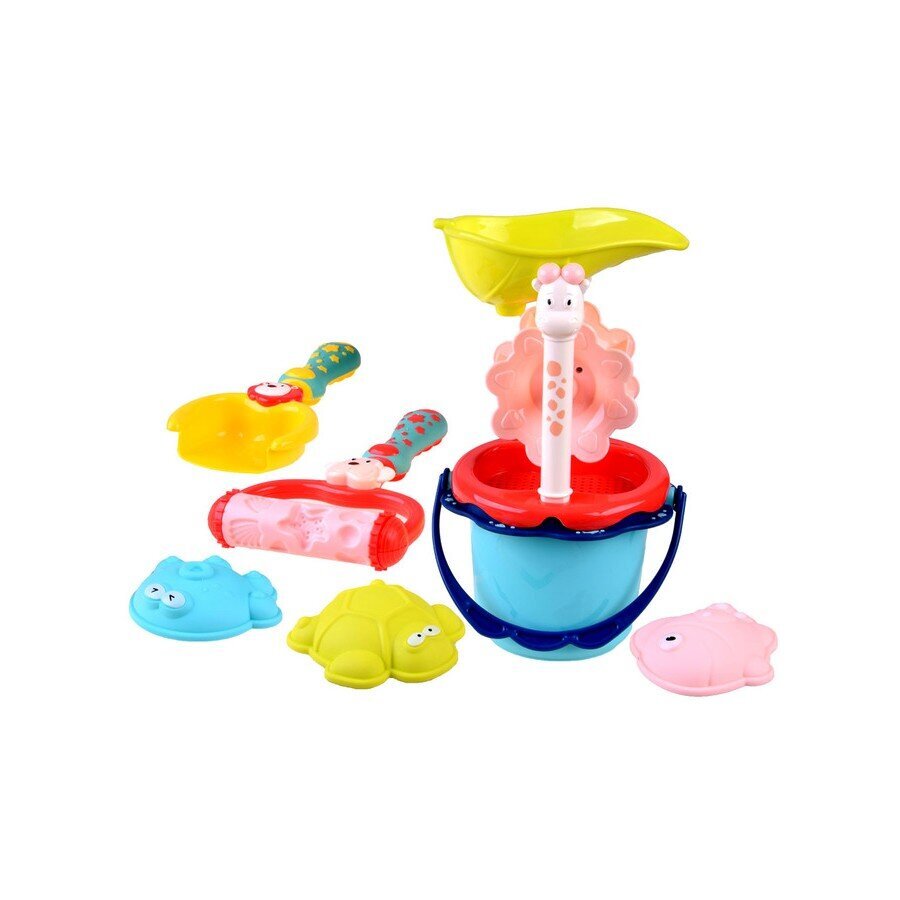 Liivakasti mänguasjade komplekt, 7 o. hind ja info | Mänguasjad (vesi, rand ja liiv) | kaup24.ee