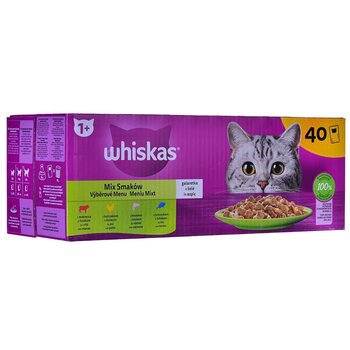Whiskas kana, lõhe, veiseliha ja tuunikalaga, 40x85 g hind ja info | Konservid kassidele | kaup24.ee
