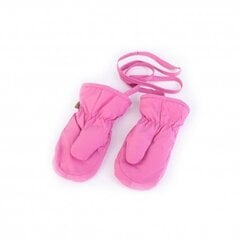 Детские зимние варежки ТUTU на молнии.3-006331.S.Pink. цена и информация | Шапки, перчатки, шарфики для новорожденных | kaup24.ee