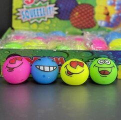 Stressivastane mänguasi "Smile" 18281 4 tk цена и информация | Развивающие игрушки | kaup24.ee