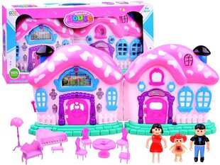 Kokkupandav maja efektidega Jokomisiada, roosa hind ja info | Tüdrukute mänguasjad | kaup24.ee
