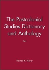 Postcolonial Studies Dictionary and Anthology Set цена и информация | Исторические книги | kaup24.ee
