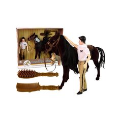 Džoki nukk koos hobuse ja tarvikutega hind ja info | Tüdrukute mänguasjad | kaup24.ee