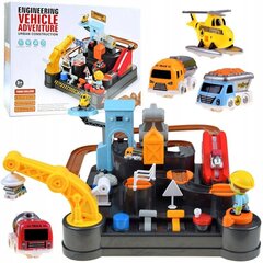 Ehitusplats koos sõidukitega Jokomisiada hind ja info | Poiste mänguasjad | kaup24.ee