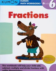 Grade 6 Fractions цена и информация | Книги для малышей | kaup24.ee