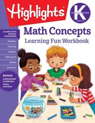 Kindergarten Math Concepts цена и информация | Книги для малышей | kaup24.ee
