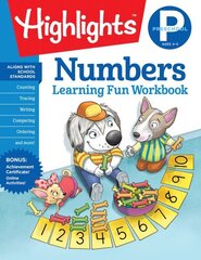 Preschool Numbers: Highlights Hidden Pictures цена и информация | Книги для малышей | kaup24.ee