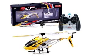 Puldiga helikopter Syma S107G, kollane hind ja info | Poiste mänguasjad | kaup24.ee