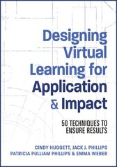 Designing Virtual Learning for Application and Impact: 50 Techniques to Ensure Results цена и информация | Книги по социальным наукам | kaup24.ee