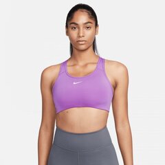 Naiste spordirinnahoidja Nike Swoosh W BV3636533, lilla hind ja info | Rinnahoidjad | kaup24.ee