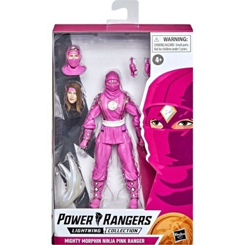 Hasbro - Power Rangers Lightning Collection Mighty Morphin Ninja Pink Ranger / from Assort hind ja info | Poiste mänguasjad | kaup24.ee