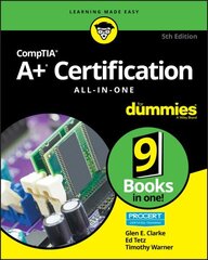 CompTIA Aplus Certification All-in-One For Dummies, 5th edition цена и информация | Книги по социальным наукам | kaup24.ee