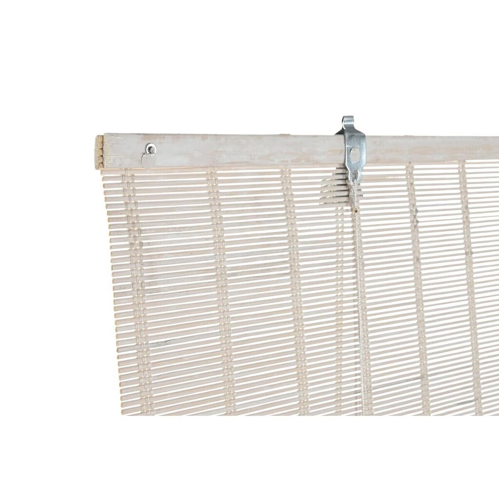 Ruloo DKD Home Decor Lakitud Valge Bambus (120 x 2 x 230 cm) hind ja info | Voldikkardinad | kaup24.ee