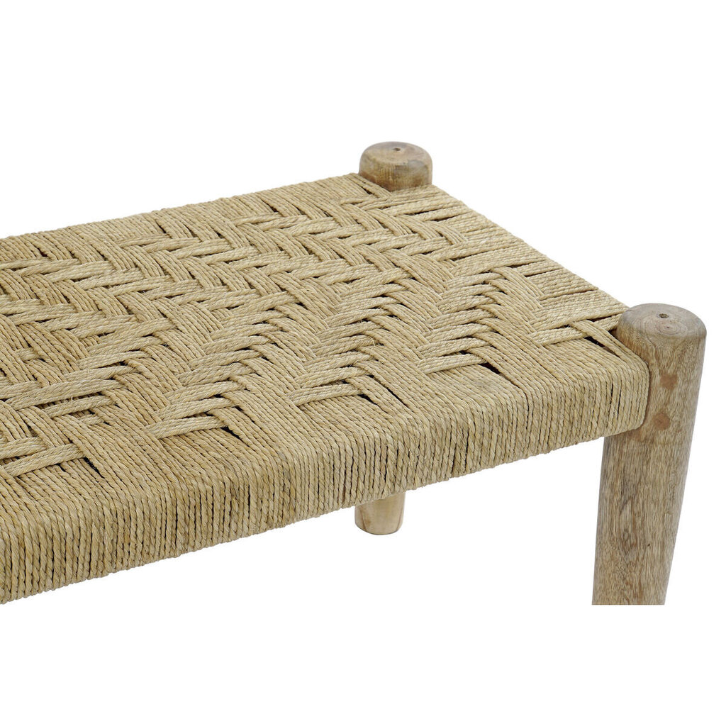 Taburet DKD Home Decor Naturaalne Köis Mangopuit (88 x 42 x 39,5 cm) hind ja info | Kott-toolid, tumbad, järid | kaup24.ee