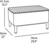 Aiakomplekt Salemo Balcony Set, hall hind ja info | Aiamööbli komplektid | kaup24.ee