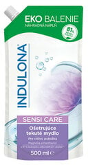 Vedelseebi täide Indulona Sensi Care Liquid Soap Refill, 500 ml hind ja info | Seebid | kaup24.ee
