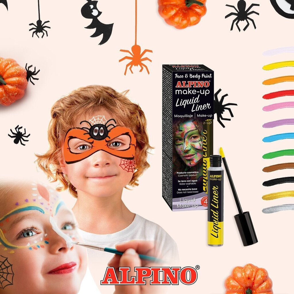 Näovärv Alpino Liquid Liner, 1 tk hind ja info | Laste ja ema kosmeetika | kaup24.ee