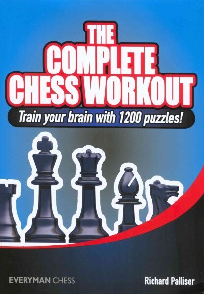 Complete Chess Workout: Train Your Brain with 1200 Puzzles! цена и информация | Tervislik eluviis ja toitumine | kaup24.ee