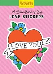 Little Book of Big Love Stickers цена и информация | Книги о питании и здоровом образе жизни | kaup24.ee