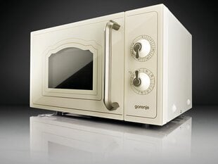 Микроволновая печь с грилем retro Gorenje MO4250CLI, 20 л, бежевый цена и информация | Микроволновые печи | kaup24.ee