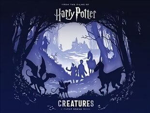 Harry Potter â€“ Creatures: A Paper Scene Book цена и информация | Книги для малышей | kaup24.ee