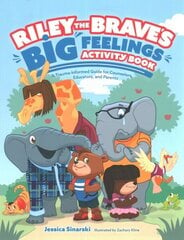 Riley the Brave's Big Feelings Activity Book: A Trauma-Informed Guide for Counselors, Educators, and Parents Illustrated edition hind ja info | Noortekirjandus | kaup24.ee