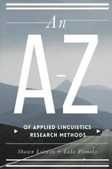 AZ of Applied Linguistics Research Methods цена и информация | Пособия по изучению иностранных языков | kaup24.ee