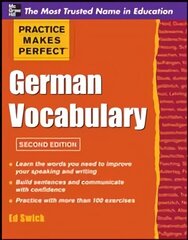 Practice Makes Perfect German Vocabulary 2nd edition hind ja info | Võõrkeele õppematerjalid | kaup24.ee