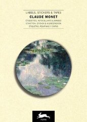 Claude Monet: Label & Sticker Book hind ja info | Tervislik eluviis ja toitumine | kaup24.ee
