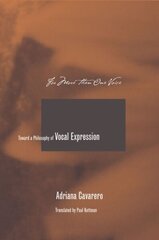 For More than One Voice: Toward a Philosophy of Vocal Expression цена и информация | Энциклопедии, справочники | kaup24.ee