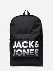 Seljakott Jack&Jones, must цена и информация | Рюкзаки и сумки | kaup24.ee