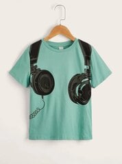 T-särk kõrvaklappidega lastele hind ja info | Poiste särgid | kaup24.ee