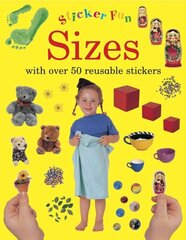 Sticker Fun - Sizes цена и информация | Книги для малышей | kaup24.ee